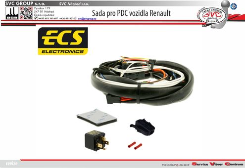 elektro přípojka pro tažné zařízení  Fiat Českého dodavatele SVC GROUP