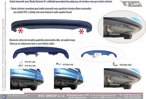 Tažné zařízení Škoda Octavia IV bez přípravy
Maximální zatížení 115 kg
Maximální svislé zatížení middle_bottom_prep kg
Katalogové číslo 001-502