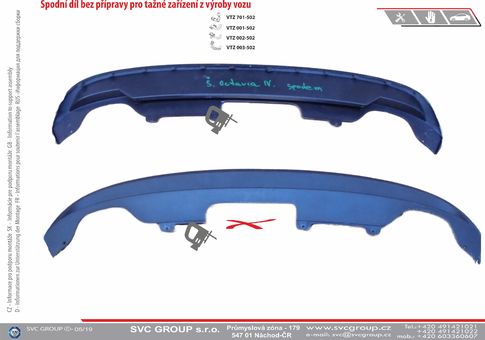 Tažné zařízení Škoda Octavia IV bez přípravy-
Maximální zatížení 120 kg
Maximální svislé zatížení bottom kg
Katalogové číslo 002-502