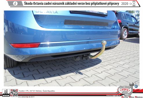 Tažné zařízení Škoda Octavia Combi IV bez přípravy
Maximální zatížení 120 kg
Maximální svislé zatížení middle_bottom_prep kg
Katalogové číslo 002-502