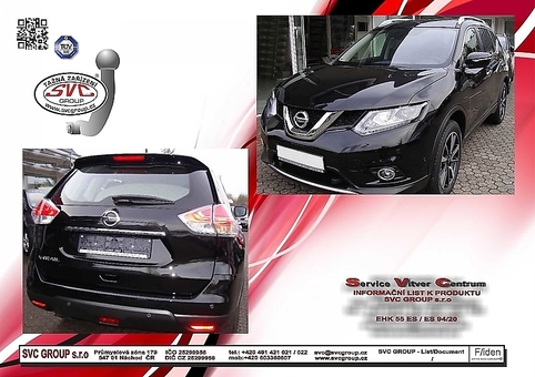 Tažné zařízení Nissan Qashqai +2
Maximální zatížení 100 kg
Maximální svislé zatížení bottom kg
Katalogové číslo 003-257