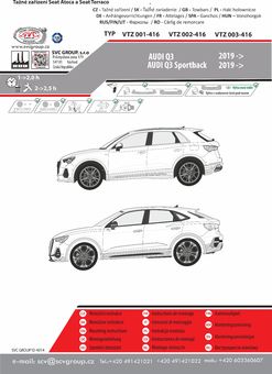 Tažné zařízení Q3 + Sportback
Maximální zatížení 145 kg
Maximální svislé zatížení middle_bottom_prep kg
Katalogové číslo 002-416