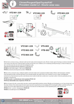 Tažné zařízení Fiat Doblo L1 2022+
Maximální zatížení 95 kg
Maximální svislé zatížení bottom kg
Katalogové číslo 002-229