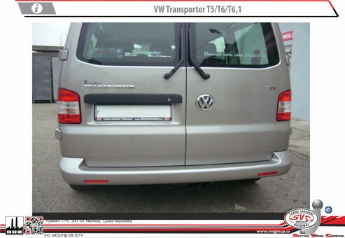 Tažné zařízení VW Transporter T5 + T6 + T6.1 a Multivan + Caravele a 4x4
Maximální zatížení 120 kg
Maximální svislé zatížení bottom kg
Katalogové číslo 050-043