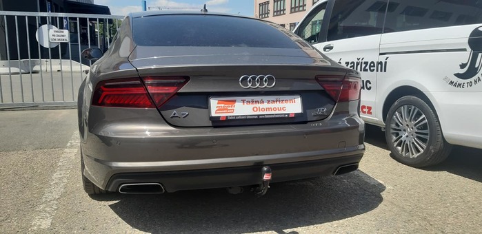 Tažné zařízení Audi A7 (včetně Quattro) (podvozek č. 4G)4G
Maximální zatížení 100 kg
Maximální svislé zatížení bottom kg
Katalogové číslo 050-333