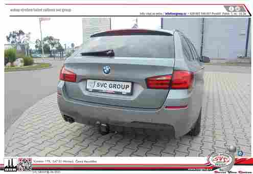 Tažné zařízení BMW 5-Serie Kombi Touring (G31) (ne M - nárazník)G31 G31
Maximální zatížení 100 kg
Maximální svislé zatížení bottom kg
Katalogové číslo 051-693