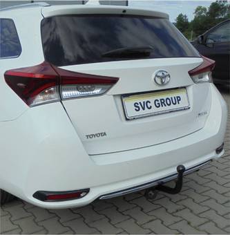 Tažné zařízení Toyota Auris Kombi (E18) (ne Hybrid-Petrol) E18
Maximální zatížení 75 kg
Maximální svislé zatížení bottom kg
Katalogové číslo 038-821