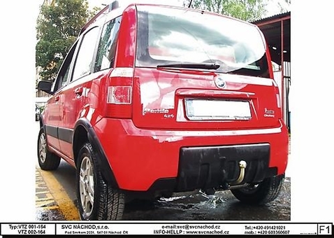 Tažné zařízení Panda Typ-II vč.4x4 a Climing
Maximální zatížení 60 kg
Maximální svislé zatížení bottom kg
Katalogové číslo 002-164