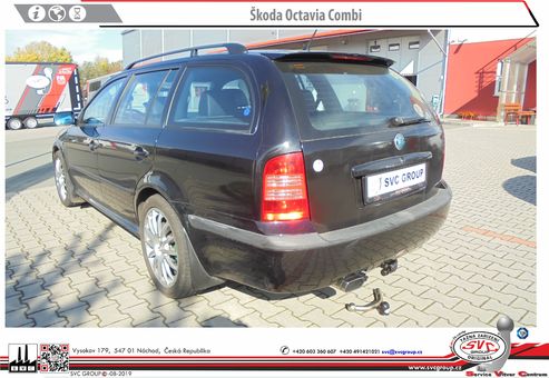 Tažné zařízení Škoda Octavia Combi I 1996-2010
Maximální zatížení 95 kg
Maximální svislé zatížení bottom kg
Katalogové číslo 002-119