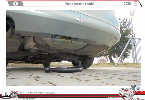 Tažné zařízení Škoda Octavia Combi 2004-2008
Maximální zatížení 100 kg
Maximální svislé zatížení bottom kg
Katalogové číslo 003-138