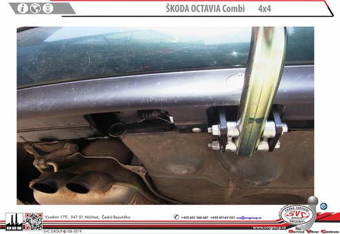 Tažné zařízení Škoda Octavia a Combi 4x4 1996 - 2010
Maximální zatížení 95 kg
Maximální svislé zatížení bottom kg
Katalogové číslo 001-026