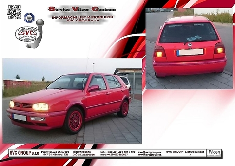 Tažné zařízení VW Golf 1991 - 1997
Maximální zatížení 65 kg
Maximální svislé zatížení bottom kg
Katalogové číslo 012-139 A