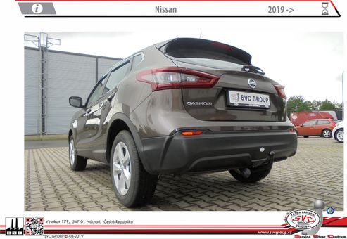 Tažné zařízení Nissan Qashqai 2006 - 2018
Maximální zatížení 100 kg
Maximální svislé zatížení bottom kg
Katalogové číslo 001-257