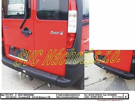 Tažné zařízení Fiat Doblo + Cargo
Maximální zatížení 60 kg
Maximální svislé zatížení bottom kg
Katalogové číslo 012-075A