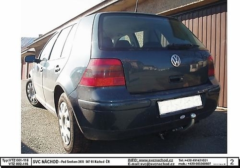 Tažné zařízení VW Golf IV 4x4 1997-2001
Maximální zatížení 75 kg
Maximální svislé zatížení bottom kg
Katalogové číslo 001-123