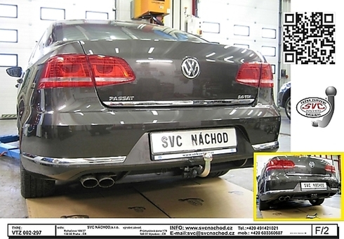 Tažné zařízení VW Passat 2012 - 2014
Maximální zatížení 85 kg
Maximální svislé zatížení bottom kg
Katalogové číslo 002-297