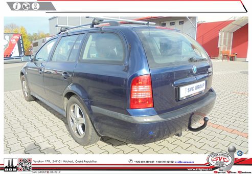 Tažné zařízení Škoda Octavia Combi I 1996-2010
Maximální zatížení 85 kg
Maximální svislé zatížení bottom kg
Katalogové číslo 701-001