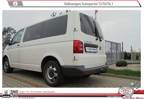 Tažné zařízení VW Transporter T6/ T6.1 + Multivan
Maximální zatížení 150 kg
Maximální svislé zatížení bottom kg
Katalogové číslo 001-072