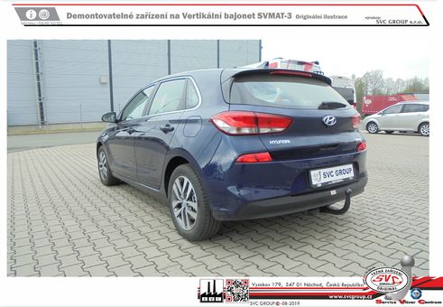 Tažné zařízení Hyundai i30  - 2019
Maximální zatížení 95 kg
Maximální svislé zatížení bottom kg
Katalogové číslo 003-482