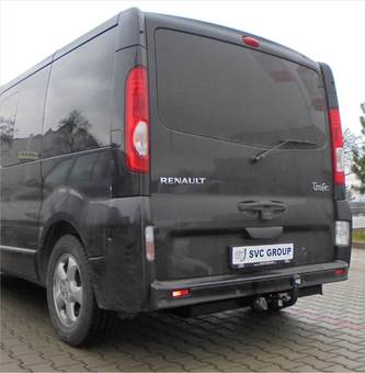 Tažné zařízení Renault Trafic
Maximální zatížení 85 kg
Maximální svislé zatížení bottom kg
Katalogové číslo 3.104-100