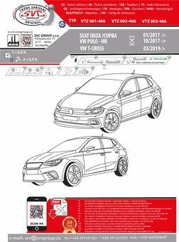 Tažné zařízení VW Polo 2017 -
Maximální zatížení 85 kg
Maximální svislé zatížení bottom kg
Katalogové číslo 2.003-466