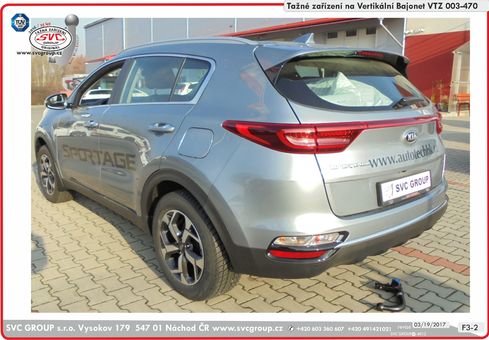 Tažné zařízení Kia Sportage   2018 -
Maximální zatížení 110 kg
Maximální svislé zatížení bottom kg
Katalogové číslo 003-470