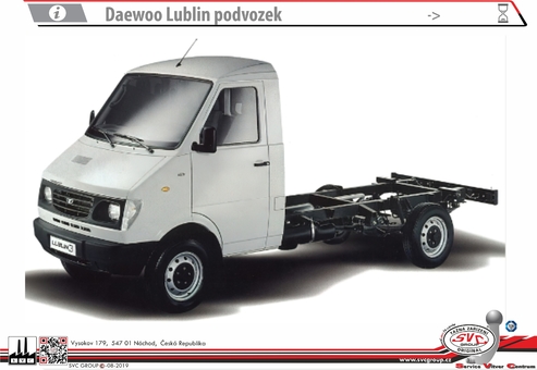 Daewoo Lublin Pick-up, Podvozek