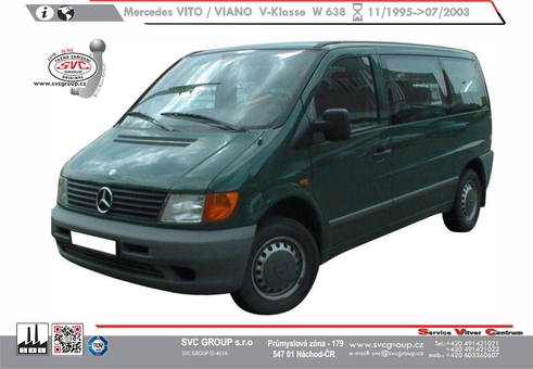 Mercedes V  Třída  VITO + VIANO