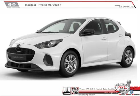 Mazda 2 Hybrid 01/2024->