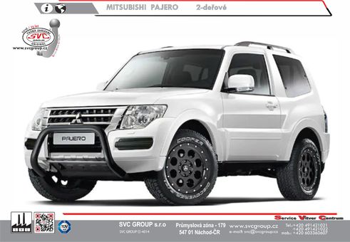 Mitsubishi Pajero SWB 3-dveří