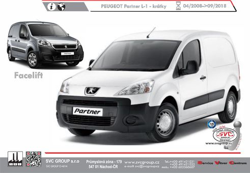 Peugeot Partner Standardní L1