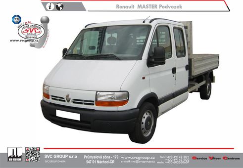 Renault Master Valník / Podvozek