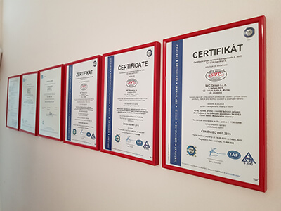 SVC certificats
